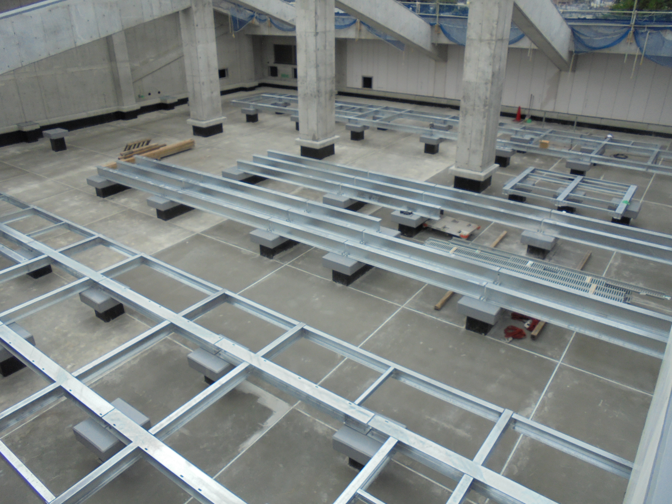 設備架台鉄骨工事